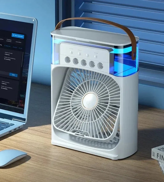 Portable Humidifier Fan, Mini Air Conditioner