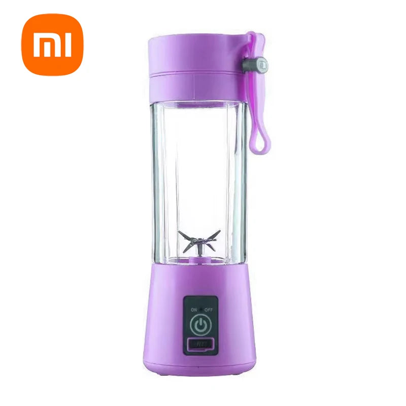 Xiaomi 380Ml Portable Electric Fruit Juicer Home USB Rechargeable Smoothie Maker Blenders Machine Sports Bottle Juicingcup