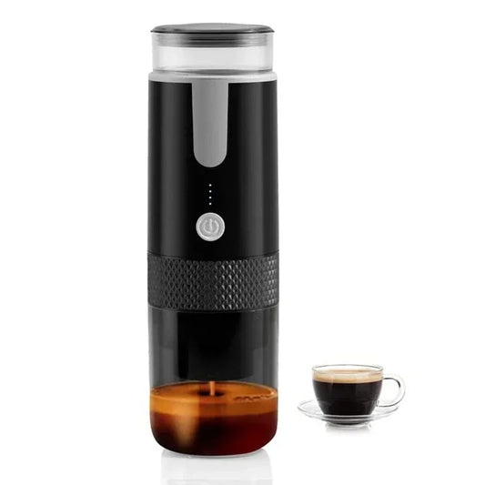 New Coffee Maker - Electric Brewer for Ground Coffee & Capsules, Portable Machine