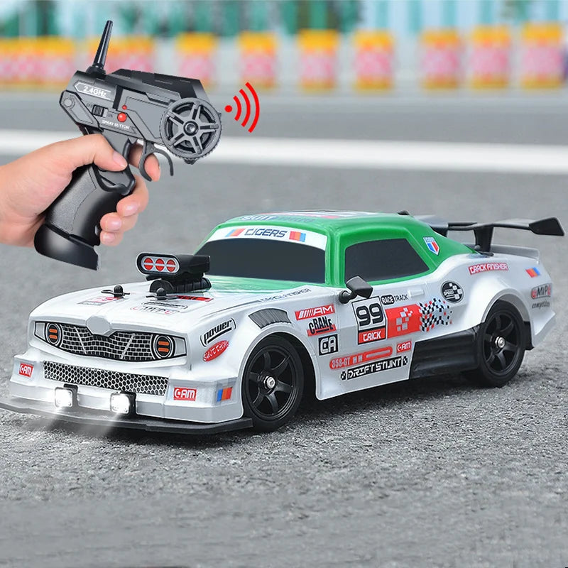 Drift RC Car - 2.4G 4WD High-Speed Remote Control Vehicle with Light Spray, Perfect Toy for Kids