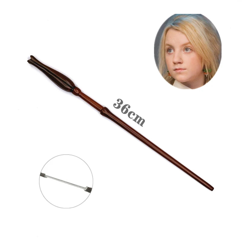 Metal Core Wand - Harry Potter Hermione Granger Cosplay, Premium Gift Box Packaging, Ideal for Children's Toys and Birthday Gifts