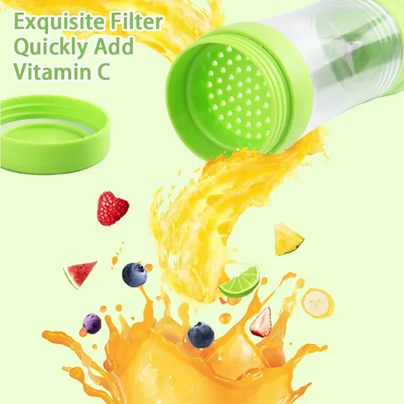 Xiaomi 380Ml Portable Electric Fruit Juicer Home USB Rechargeable Smoothie Maker Blenders Machine Sports Bottle Juicingcup