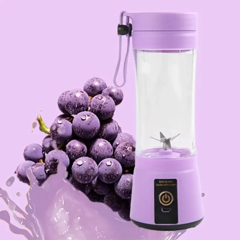 Xiaomi 380Ml Portable Electric Fruit Juicer Home USB Rechargeable Smoothie Maker Blenders Machine Sports Bottle Juicingcup