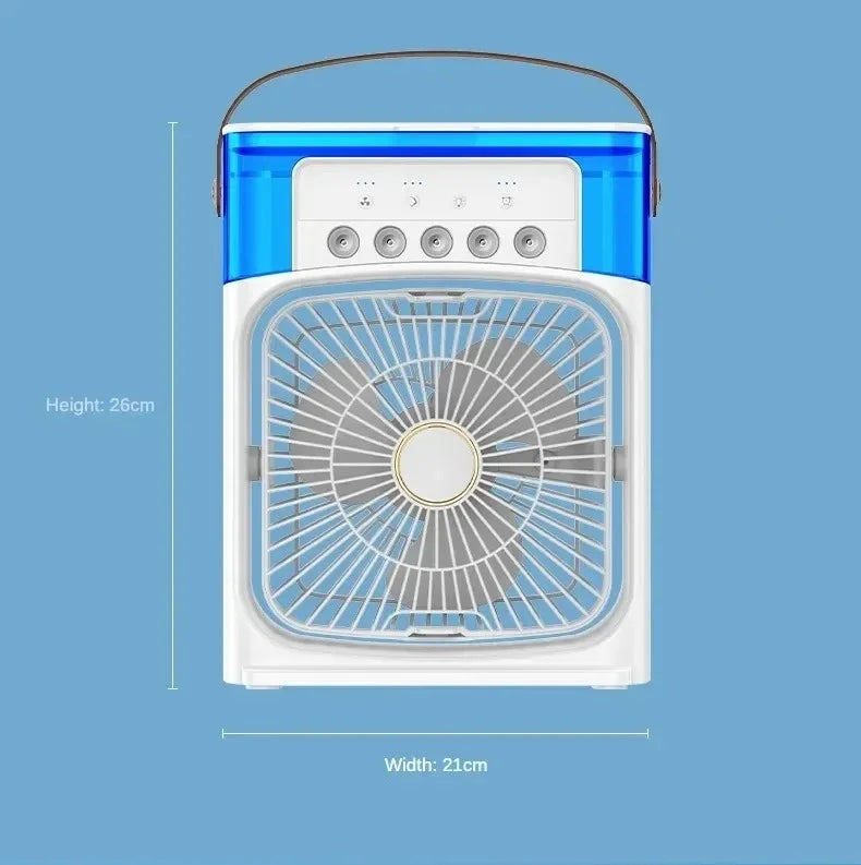 Portable Humidifier Fan, Mini Air Conditioner