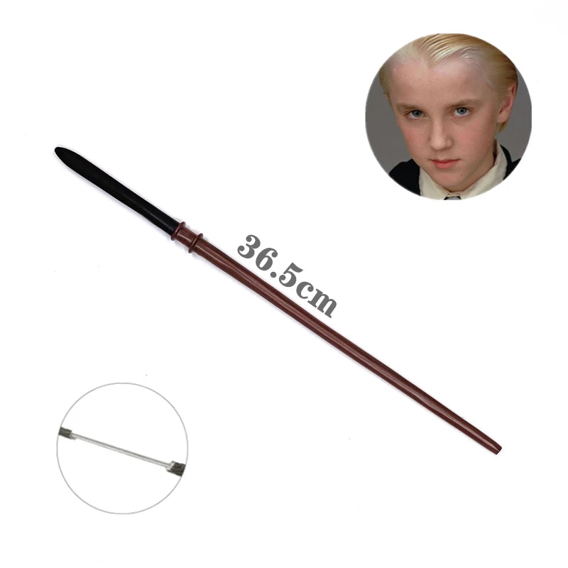 Metal Core Wand - Harry Potter Hermione Granger Cosplay, Premium Gift Box Packaging, Ideal for Children's Toys and Birthday Gifts