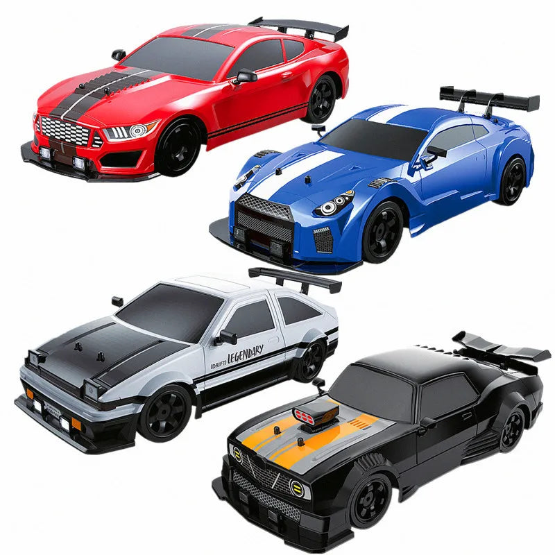 Drift RC Car - 2.4G 4WD High-Speed Remote Control Vehicle with Light Spray, Perfect Toy for Kids