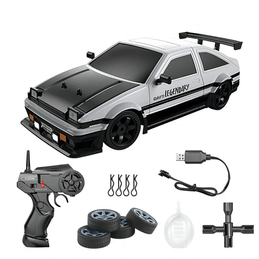 Drift RC Car - 2.4G 4WD High-Speed Remote Control Vehicle with Light Spray, Perfect Toy for Kids