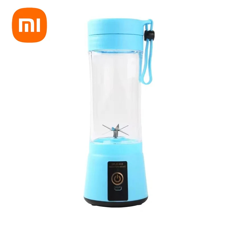 Xiaomi 380Ml Portable Electric Fruit Juicer Home USB Rechargeable Smoothie Maker Blenders Machine Sports Bottle Juicingcup