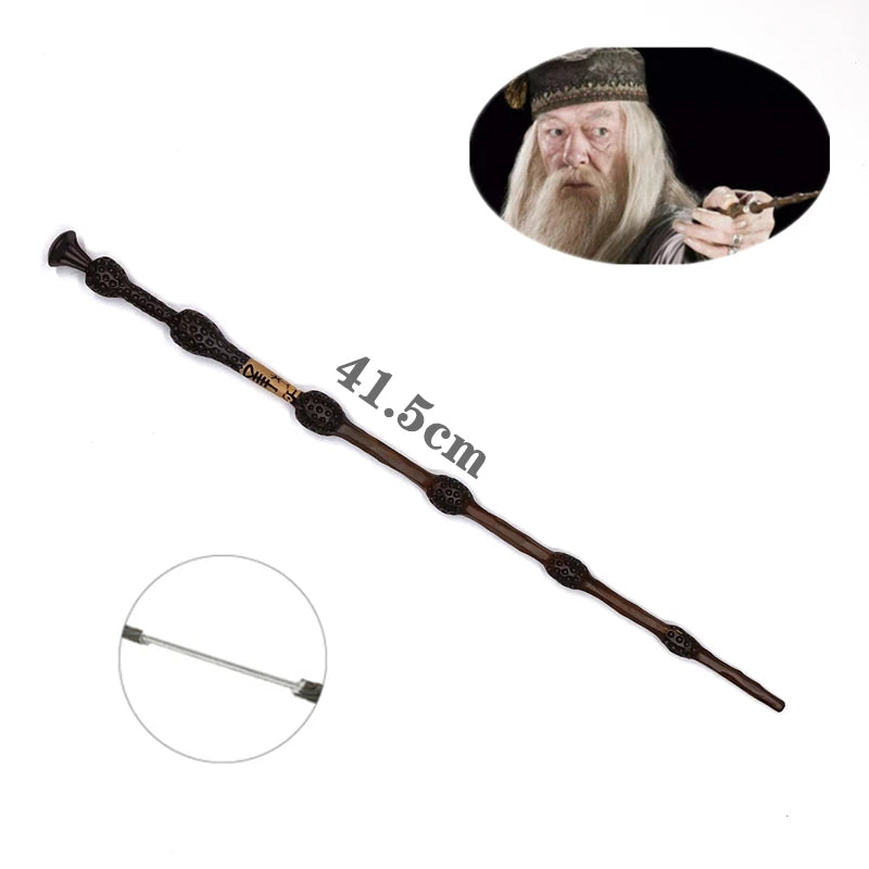 Metal Core Wand - Harry Potter Hermione Granger Cosplay, Premium Gift Box Packaging, Ideal for Children's Toys and Birthday Gifts