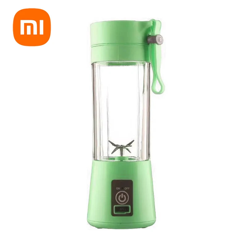 Xiaomi 380Ml Portable Electric Fruit Juicer Home USB Rechargeable Smoothie Maker Blenders Machine Sports Bottle Juicingcup